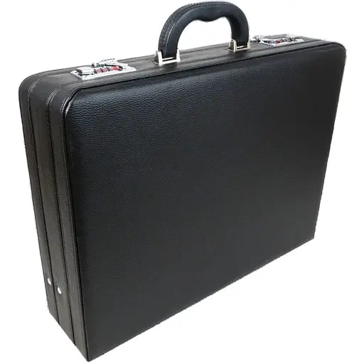 Классический кейс Portfolio из эко кожи черный sum0028874 - фото 1