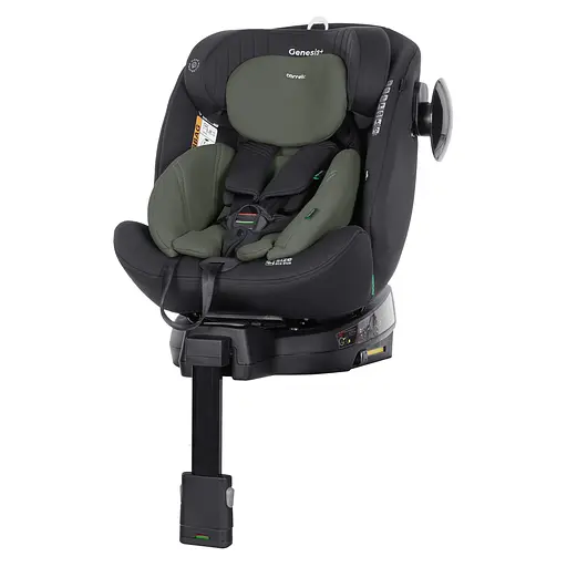 Автокрісло CARRELLO Genesis+ CRL-12807 Beetle Green i-Size 40-150 см ISOFIX, поворот, опор.стійка/1/ [CD]