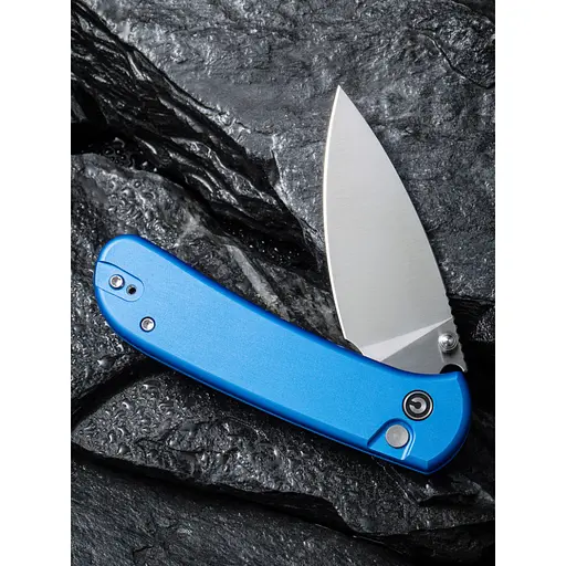 Нож складной Civivi Qubit Bright Blue Aluminum C22030E-3 - фото 12