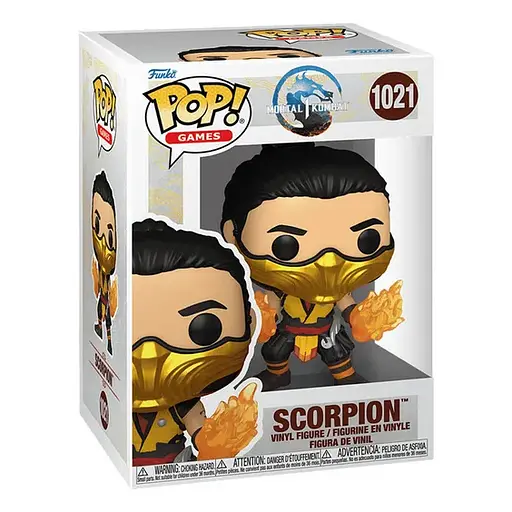 Фігурка Funko Pop Мортал Комбат Скорпіон Mortal Kombat Scorpion 10 см MK S 1021 - фото 3