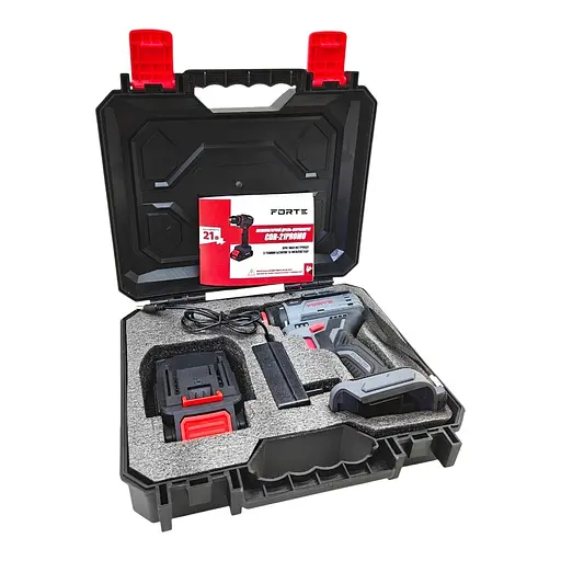 Шуруповерт аккумуляторный Forte CDR-21PROMOE (148237) - фото 6