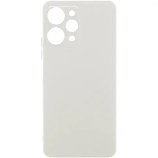 Чехол Lakshmi Silicone Cover Full Camera (AA) для Xiaomi Redmi 12 Белый / White