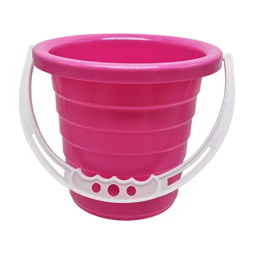 Дитяче відро для пісочниці "Середнє" S0009(Pink) зелений 14 см