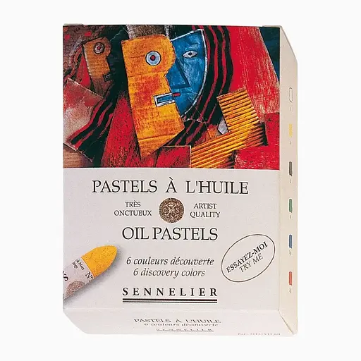 Набор масляной пастели Sennelier Seascape, 6 цветов, картон.