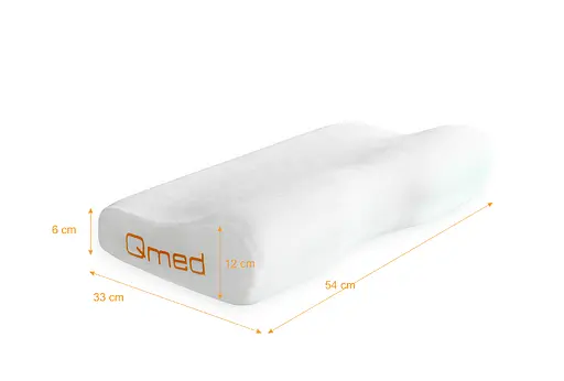 Ортопедическая подушка Standard Plus Pillow Qmed 54x33x12/6 000311980 - фото 2