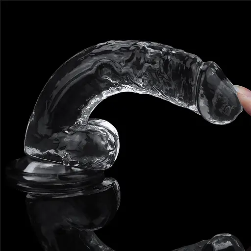 Фалоімітатор Flawless Clear Dildo 7.5' 19 см прозорий - фото 5