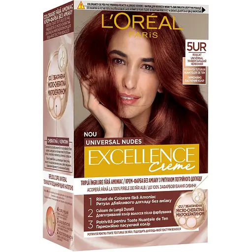 Крем-краска для волос L'oreal Paris Excellence Creme №5UR (AA881600)