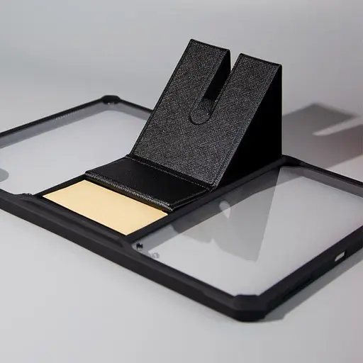 Чохол накладка з підставкою HunDD з посиленими кутами для для Xiaomi Pad 6 / Pad 6 Pro (11") Чорний - фото 4
