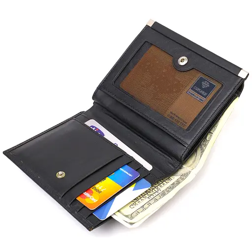 Жіночий шкіряний гаманець Canpellini 12х9.8х1.5 см acs0025555 - фото 3