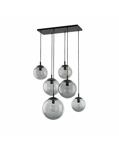 Світильник підвісний TK Lighting 5384 Esme E27 6x15W IP20 Bk - фото 1