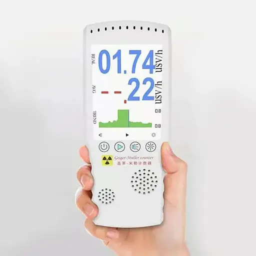 Дозиметр радиации Meterk Air-02 с большим LCD-экраном на аккумуляторе - фото 5