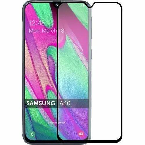 Защитное стекло Grand 9H Samsung A40 5D - фото 2