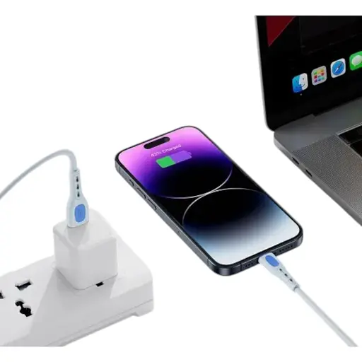 Кабель XO NB280 Jian Yan Series Type-C Data Cable 1 м 3A Синій