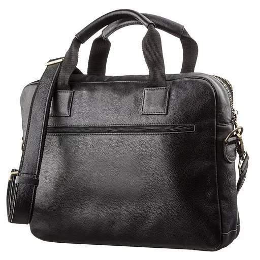 Чоловіча шкіряна сумка для ноутбука SHVIGEL 35х25х4,5 см sum0012776 - фото 2
