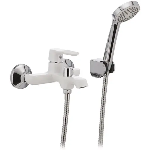 Смеситель для ванны Mixxus PREMIUM TIGER 009 белый (MI0571) - фото 1