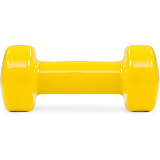 Гантели для фитнеса Hop-Sport виниловые круглые HS-V030DC 2х3кг - фото 3