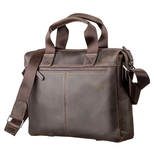 Чоловіча шкіряна сумка SHVIGEL 34х25х6 см sum0012487 - фото 2