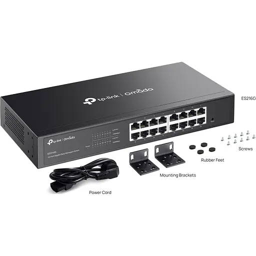 Комутатор TP-Link Omada ES216G [148450] - фото 6