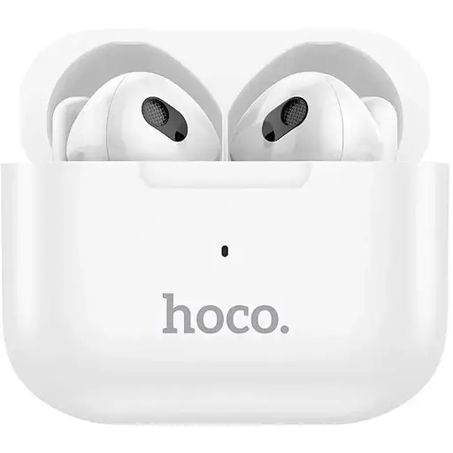Навушники Hoco EW30 Intelligent tws блютуз гарнітура стерео біла - фото 4