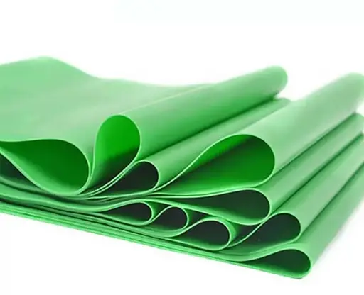 Стрічка-еспандер U-Powex Fitness band для фітнесу та реабілітації 0.5мм. (9.1 кг) Green (UP_1007_Green) - фото 2