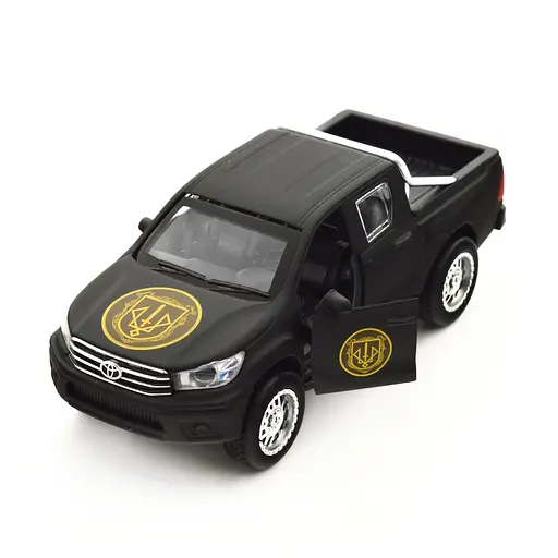 Автомодель серии Шевроны Героев TOYOTA HILUX, СПАРТАН, KM6118