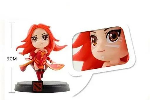 Фигурка SmallAll Лина Lina Дота 2 Dota 2 9 см D2 0.05 - фото 3