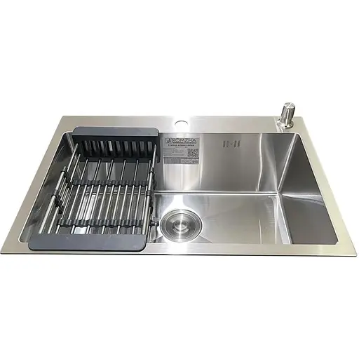 Кухонная мойка Romzha Arta U-600S - фото 3