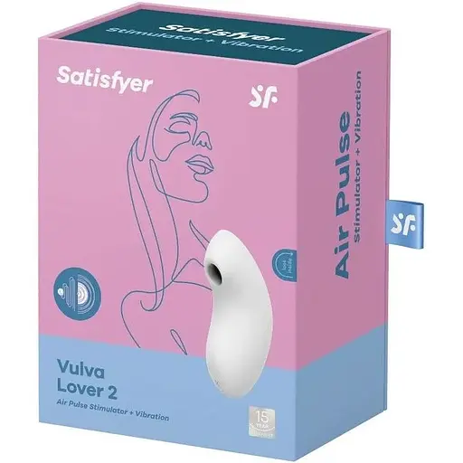 Вакуумний вібратор Satisfyer Vulva Lover 2 White - фото 4