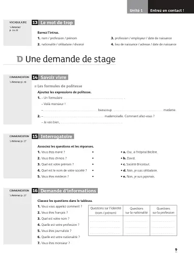 Objectif Express : Niveau 1. Cahier d'activites - фото 7