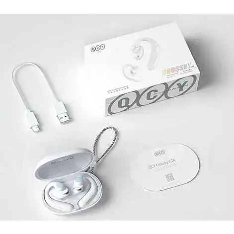 Наушники TWS QCY T15 White - фото 3