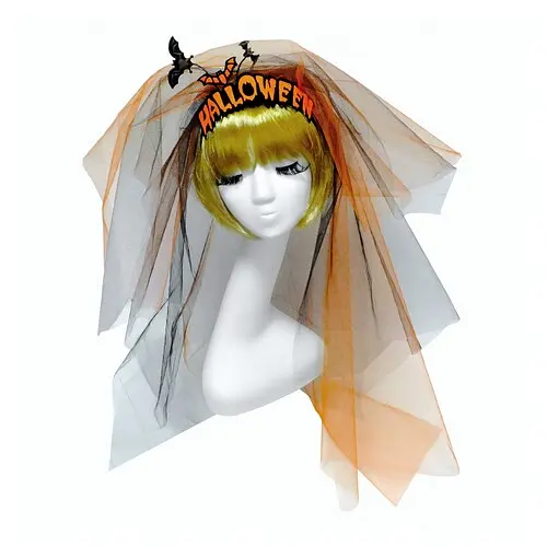 Фата Halloween на обруче - фото 1