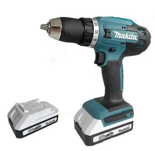 Шуруповерт-дриль Makita DF488D004 акумуляторний 18В - фото 4