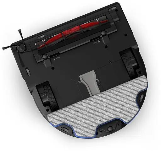 Робот-пилосос Rowenta миючий X-Plorer Serie 220, 5600ПаВт, h=9.7см, 0.35л, конт пилок -0.22л, автон. робота до 120хв, чорний - фото 2