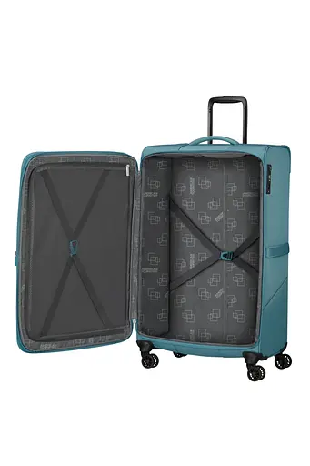 Валіза 80 См American Tourister SUMMERRIDE BREEZE BLUE 80x48x30(33) ME7*01006 - фото 2
