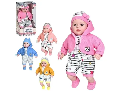 Пупс м'яконабивний музичний Limo Toy - фото 1