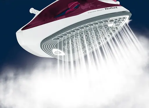 Tefal Праска Express Steam, 2400Вт, 270мл, паровий удар -160гр, постійна пара - 30гр, керам. підошва, бордовий - фото 3