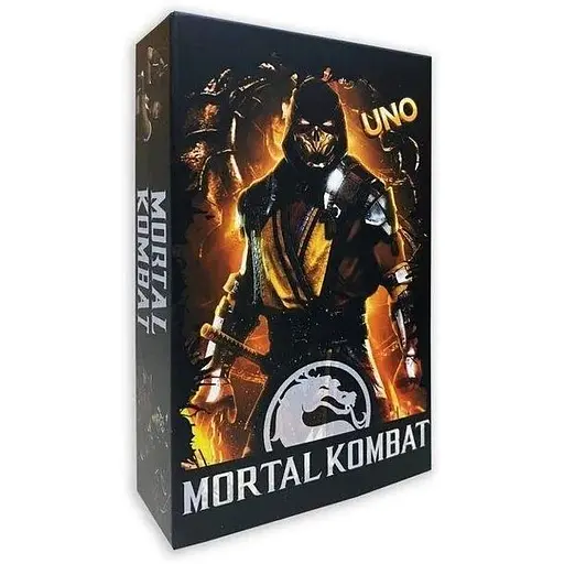 Гра Mortal Kombat. UNO Різнокольоровий - фото 1