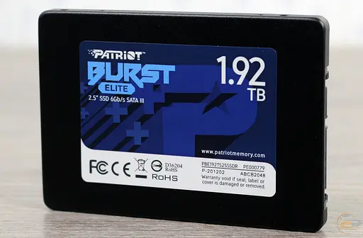 Диск SSD - сэндвич накопитель Patriot Burst Elite 1.92 TB 2.5" - фото 2