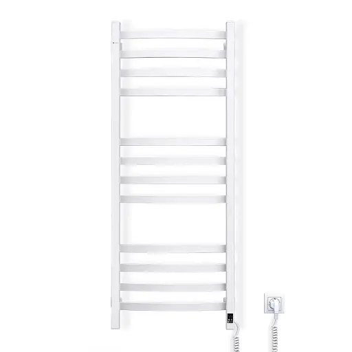 Електрична рушникосушка NAVIN Avalon 480х1200 Біла Sensor (Ліва, 102Вт) - фото 4