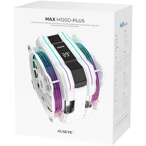 Кулер для процессора alseye M120D-W-Plus II (AS.01.01.0043) - фото 7