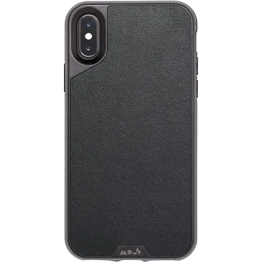 Оригинальный кожаный противоударный чехол Mous для Apple iPhone XS Max MOUS Limitless Leather Case Black