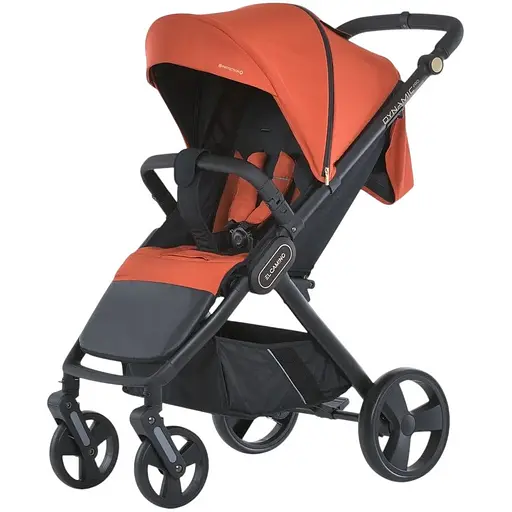 Детская прогулочная коляска-книга El Camino ME 1053-3 Dynamic Pro Redwood Оранжевая