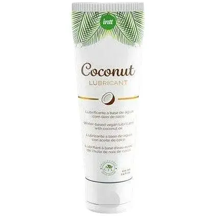 Доглядаючий лубрикант Intt Coconut з кокосовим маслом на водній основі 100 мл