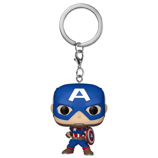 Фігурка брелок Funko Pop Марвел Капітан Америка Marvel Captain America 4 см M CA K1419 - фото 2