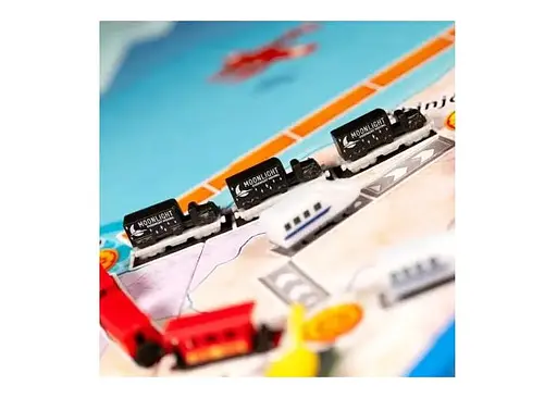 Аксесуар Days of Wonder Промонабір для гри Квиток на потяг 5 чорний Ticket to Ride 20th Anniversary Deluxe Train Set (DOWTTRTS5) - фото 2