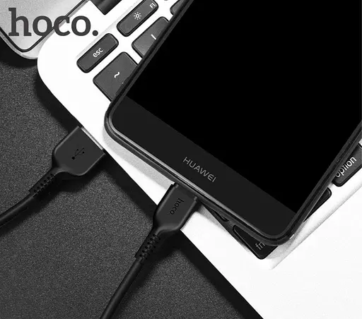 Кабель микроUSB 1 м Hoco x20 Micro USB шнур - фото 5