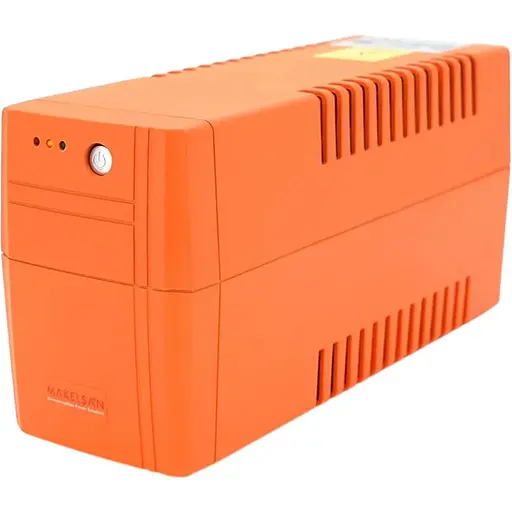 ИБП Makelsan Lion650VA (390W) Standby-L, LED 170-280VAC, AVR 1st, 2xSCHUKO socket, 1x12V7Ah, Plastic Case (101 х 298 х 142)