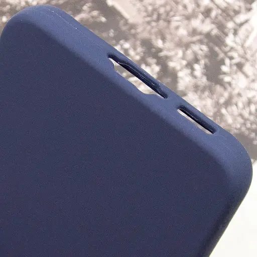 Чохол Lakshmi Silicone Cover Full Camera (AAA) для Samsung Galaxy S24 Темно-синій / Midnight blue - фото 7