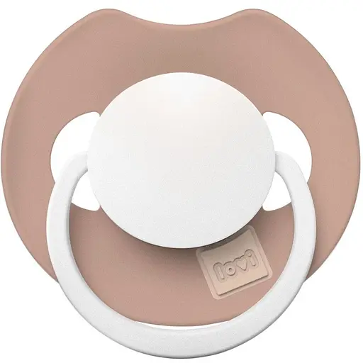 Пустышка силиконовая динамическая LOVI Prime Glow/Blush Glow 18+ мес 2 шт. Ivory (34/438) - фото 7