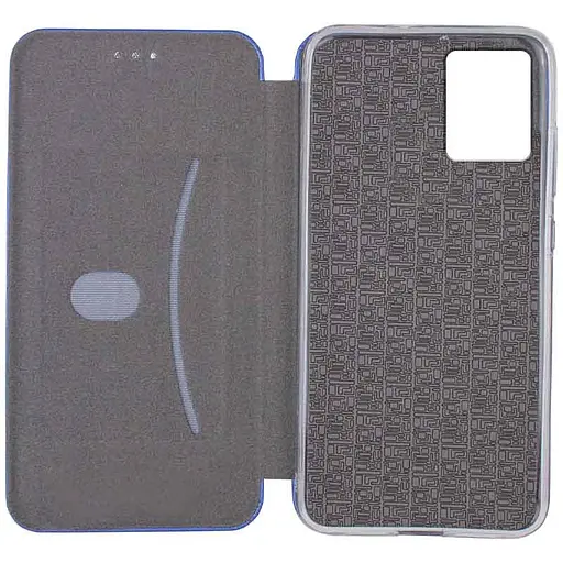 Кожаный чехол-книжка Epik Classy для Realme 10 4G Синий - фото 3